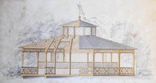 Leichte Holz-Bauten entworfen und gezeichnet von Adolph Guggenberger, Architect