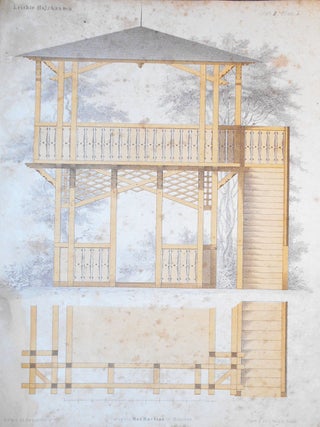 Leichte Holz-Bauten entworfen und gezeichnet von Adolph Guggenberger, Architect