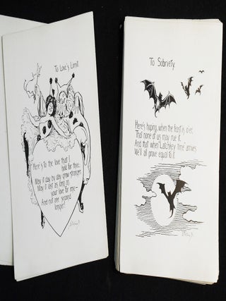 Toasts for the Times in Pictures and Rhymes by John William Sargent; Pictured by Nella Fontaine Binckley
