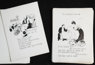 Toasts for the Times in Pictures and Rhymes by John William Sargent; Pictured by Nella Fontaine Binckley