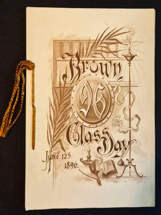 Item #007401 Brown Class Day, June 12th 1896 [program