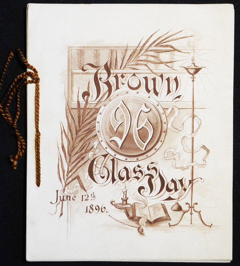 Item #007401 Brown Class Day, June 12th 1896 [program]