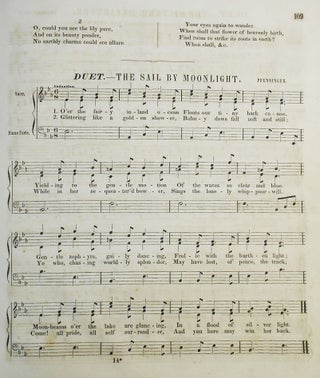 The Young Ladies' Vocal Class-Book; For the Use of Female Seminaries and Music Classes; Composed, Selected and Arranged, with Piano-Forte Accompaniments, Expressly for this Work by George James Webb