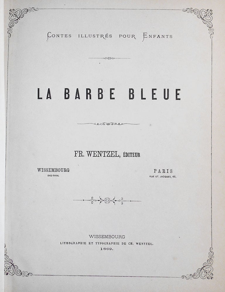 Item #007490 La Barbe Bleue. Charles Perrault.