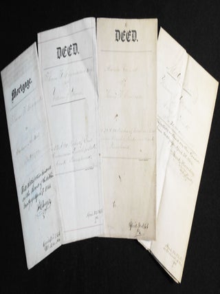 Item #007498 3 Documents relating to 32-Acre Tract in Montgomery Co., Pa., owned by Thomas H....