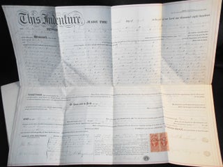 3 Documents relating to 32-Acre Tract in Montgomery Co., Pa., owned by Thomas H. England, 1864-1865