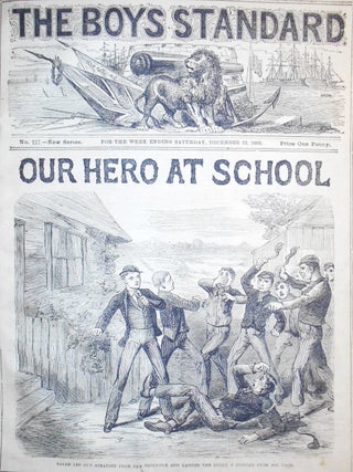 Item #007585 The Boy's Standard -- July 21, 1883-Jan. 19 1884 -- nos. 115-141 New Series (nos....