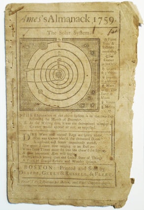 Item #007661 An Astronomical Diary, or, An Almanack For the Year of our Lord Christ 1759 [Ames's...