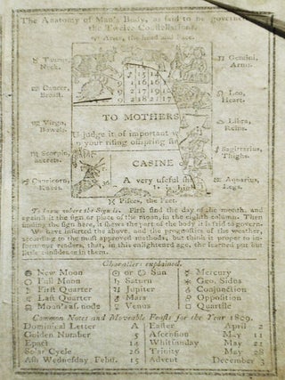 Poor Will's Almanack, For the Year of Our Lord, 1809
