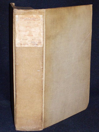 Supplemental Nights to The Book of the Thousand Nights and a Night -- vol. 3