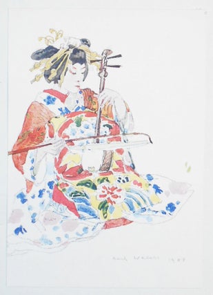 Sassa Yo Yassa: Japanische Tänze; Text von Bernhard Kellermann; Lichtdrucke und Aetzungen nach Studien von Karl Walser
