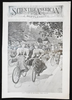 Item #007713 Scientific American Supplement -- No. 1026, Aug. 31, 1895 [lady cyclists in...