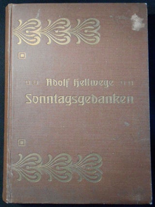 Item #007740 Sonntagsgedanken zu den Evangelien des Kirchenjahres dem Christen Volke dargeboten...