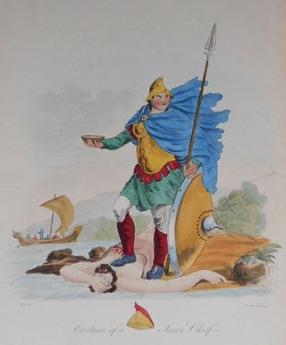 The Costume of the Original Inhabitants of the British Islands, and Adjacent Coasts of the Baltic, including the Ancestors of the Anglo-Saxons and Anglo-Danes, from the Earliest Periods to the Sixth Century; Accompanied with Appropriate Historical and Descriptive Illustrations by Samuel Rush Meyrick and Charles Hamilton Smith [provenance: Charles John Kean]