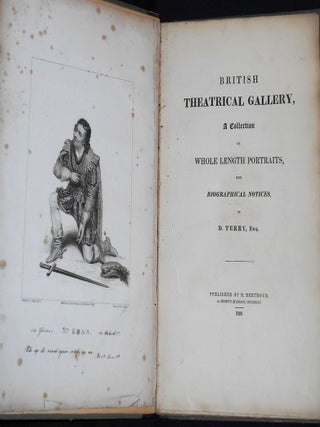 Item #007775 British Theatrical Gallery, A Collection of Whole Length Portraits, with...