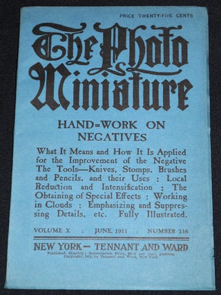 Item #007847 The Photo-Miniature: A Magazine of Photographic Information; Edited by John A....