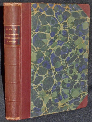 Item #007896 Tierärztliche Operationslehre. Hermann Frick