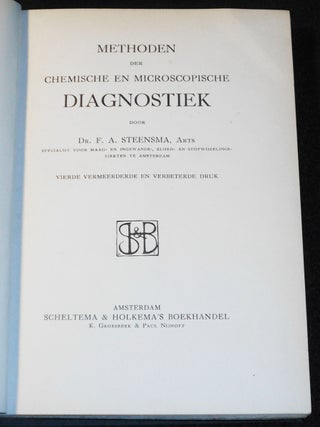 Methoden der Chemische en Microscopische Diagnostiek