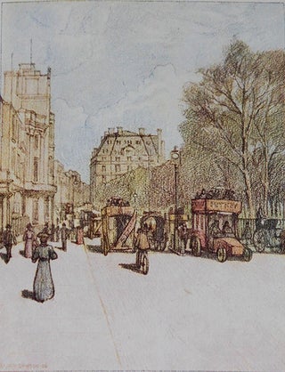 A Wanderer in London by E. V. Lucas; With Sixteen Illustrations in Colour by Nelson Dawson, Thirty-six Other Illustrations and a Map