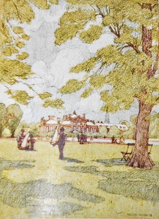 A Wanderer in London by E. V. Lucas; With Sixteen Illustrations in Colour by Nelson Dawson, Thirty-six Other Illustrations and a Map
