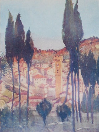 A Wanderer in Florence by E. V. Lucas; With Sixteen Illustrations in Colour by Harry Morley, Thirty-eight Photographs from Paintings and Sculpture and a Map