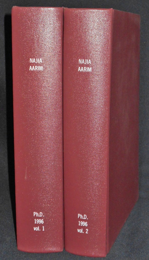 Item #008120 Chinese Immigrants, African Americans and the Problem of Race in the United States, 1848-1882; A Dissertation Submitted to the Temple University Graduate Board. Najia Aarim.