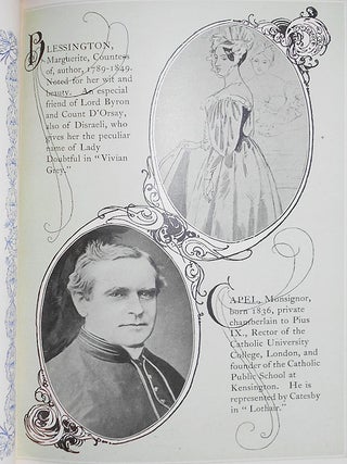 The Earl of Beaconsfield, K. G.: Keys to the Famous Characters Delineated in his Historical Romances, with Portraits and Biographies, Supplemented by a Critical Appreciation of Lord Beaconsfield by Dr. H. Pereira Mendes and Miscellaneous Addenda by Robert Arnot