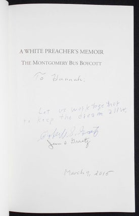 A White Preacher's Memoir: The Montgomery Bus Boycott