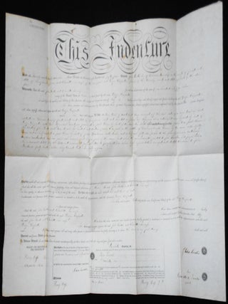 Two Deeds for Land in Delaware Township, Juniata County