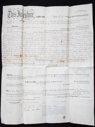 Two Deeds for Land in Delaware Township, Juniata County