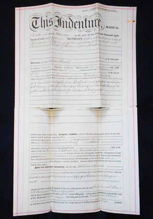 Item #008308 Mortgage between William Howell and Ferdinand J. Dreer for property in Philadelphia....