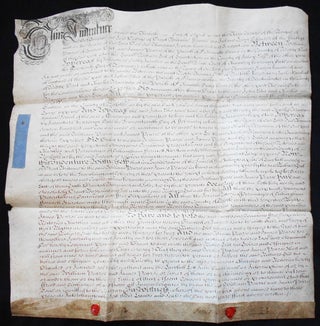 Item #008309 Handwritten Parchment Document regarding Appointments to the Parsonages of...