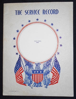Item #008334 The Service Record of ___ in the Armed Forces of the United States of America