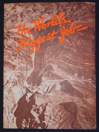 Item #008345 Death Valley Days: The World's Biggest Job [script with facsimile signatures