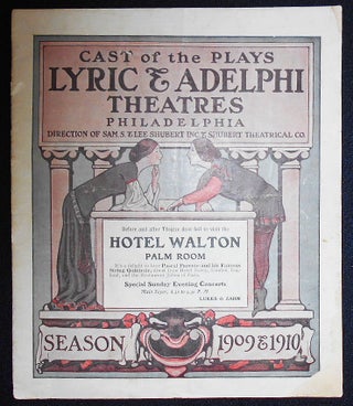 Item #008358 Lyric & Adelphi Theatres Playbill 1910: "The Easiest Way" at the Lyric Theatre...