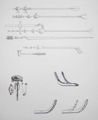 Les Instruments de Chirurgie Urinaire en France d'après les documents originaux du XVIe au XXe siècle; 30 Planches hors texts de reproductions d'instruments et de portraits accompagnées d'une description des planches et prècèdèes d'une introduction par le Docteur Octave Pasteau