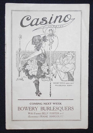 Item #008441 Casino Theatre Burlesque Review [Harry K. Morton and Zella Russell program]. Franz...