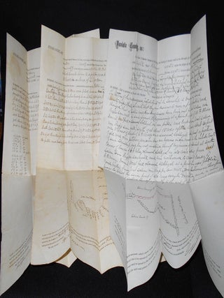 Item #008457 3 Documents relating to Two Roads laid out in Juniata County, Pa., in 1859 and One...