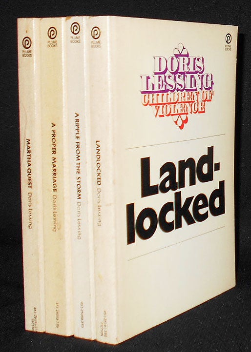 Item #008488 Children of Violence (Martha Quest -- A Proper Marriage -- A Riple from the Storm -- Landlocked). Doris Lessing.