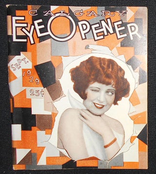 Item #008559 Calgary Eye Opener -- Sept. 1929 -- vol. 26, no. 43 -- Canadian Edition. Carl Barks