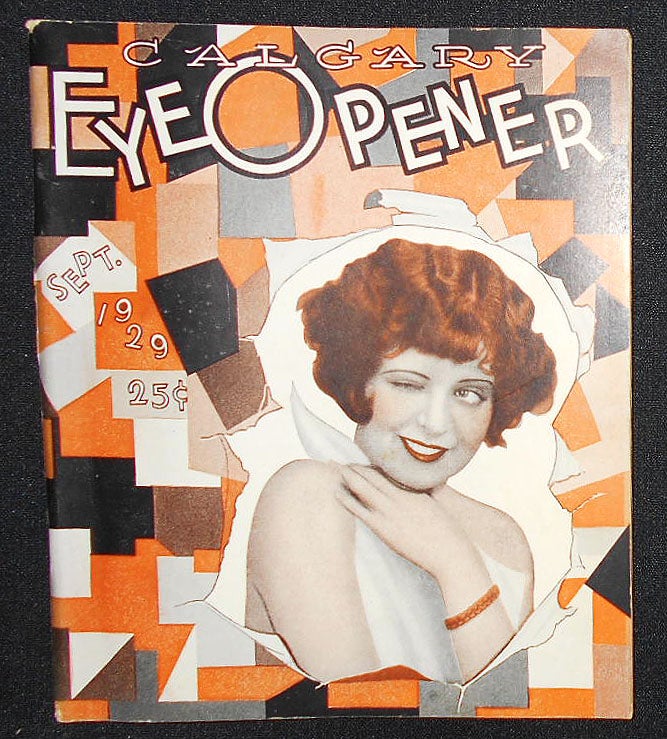 Item #008559 Calgary Eye Opener -- Sept. 1929 -- vol. 26, no. 43 -- Canadian Edition. Carl Barks.
