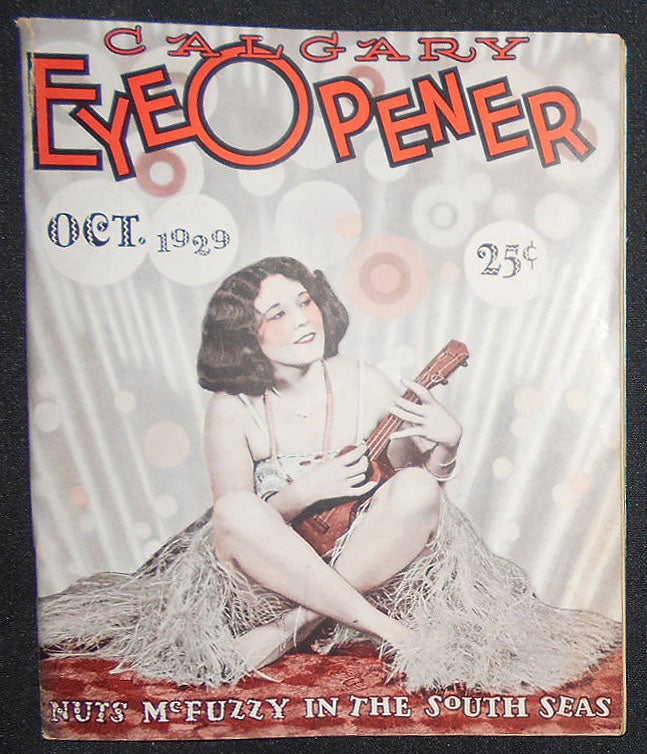 Item #008560 Calgary Eye Opener -- Oct. 1929 -- vol. 26, no. 44 -- Canadian Edition. Carl Barks.