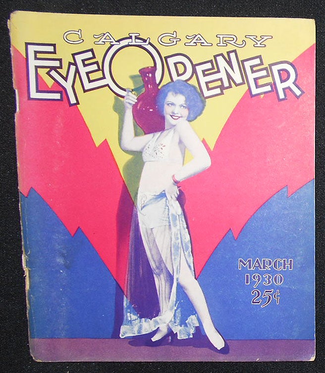 Item #008564 Calgary Eye Opener -- March 1930 -- vol. 26, no. 49 -- Canadian Edition. Carl Barks.
