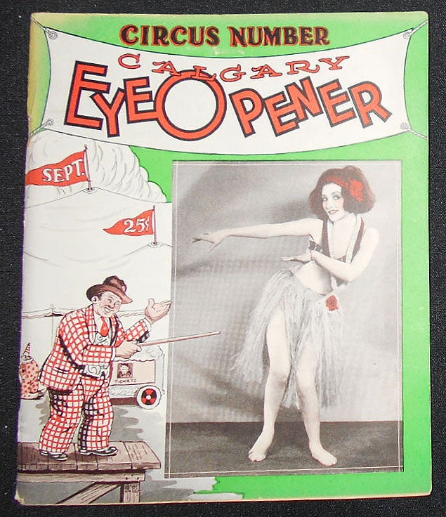 Item #008568 Calgary Eye Opener -- Sept. 1930 -- vol. 26, no. 55 -- Canadian Edition. Carl Barks.