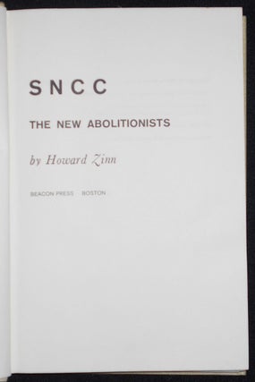 SNCC: The New Abolitionists