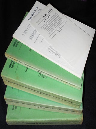 Item #008662 Authorization for Military Procurement, Research and Development, Fiscal Year 1971,...