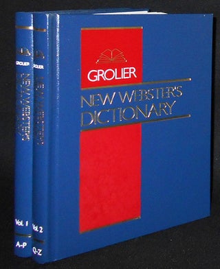 Item #008678 New Webster's Dictionary [2 volumes