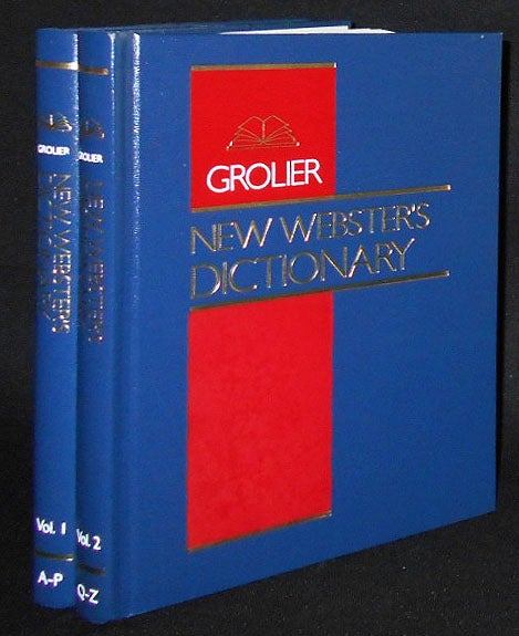 Item #008678 New Webster's Dictionary [2 volumes]