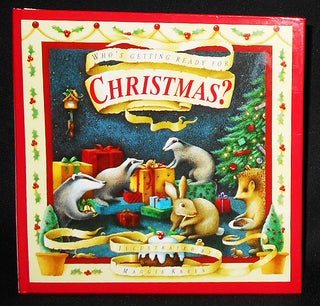Item #008683 Who's Getting Ready for Christmas?; Illustrated by Maggie Kneen. A. J. Wood, Maggie...