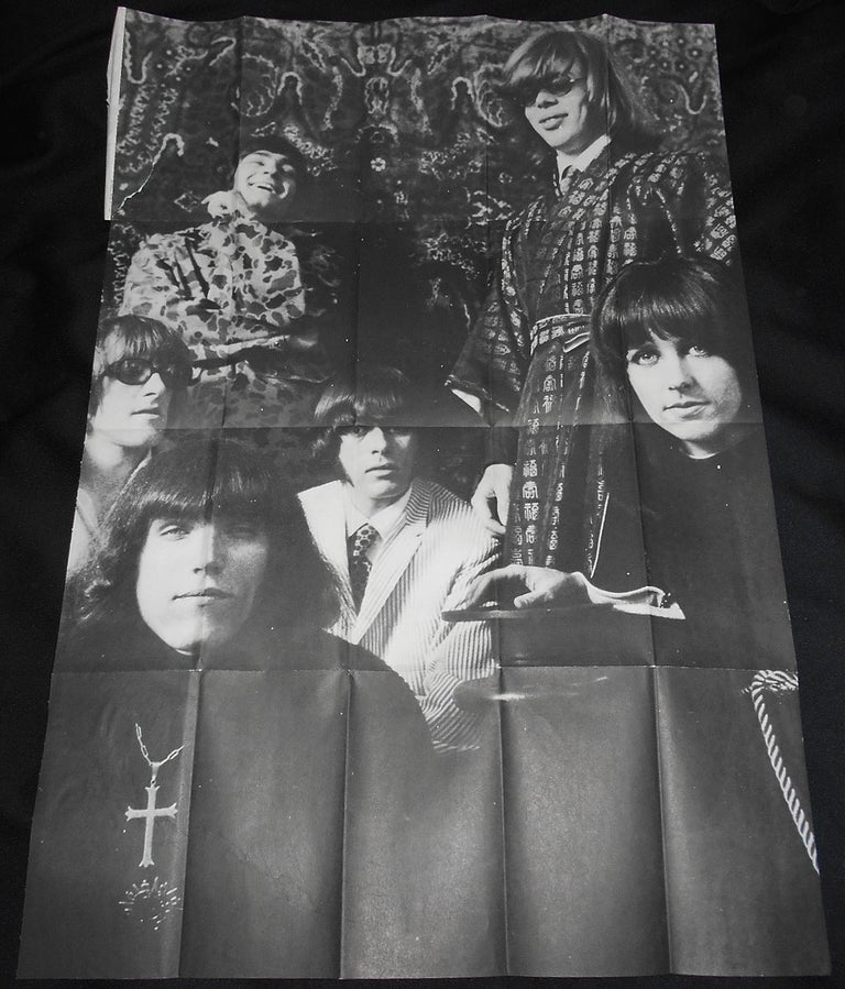 Item #008763 Grace Slick with Jefferson Airplane poster